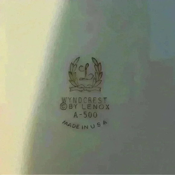 Wyndcrest by Lennox China A-500 made in USA dinner plates. Set of 4. China - Picture 6 of 10